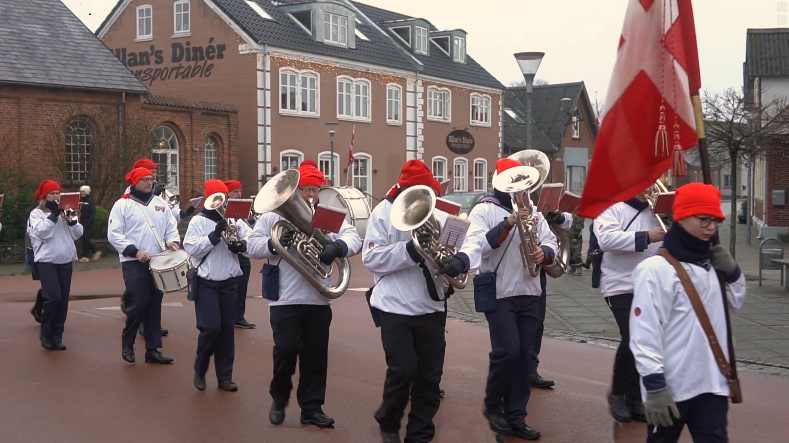 Juleoptog i Ansager 14. december