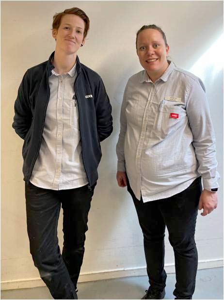 Pernille (tv) ny uddeler i Dagli'Brugsen mens Jeanette er på barsel