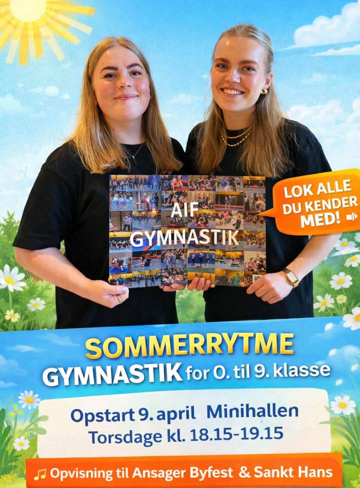 Sommergymnastik med sved og fællesskab