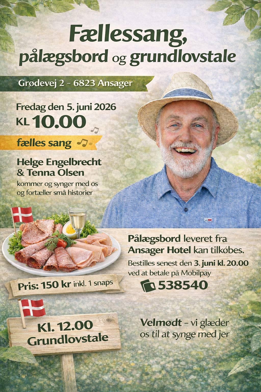Syng med til grundlovsdag i Ansager