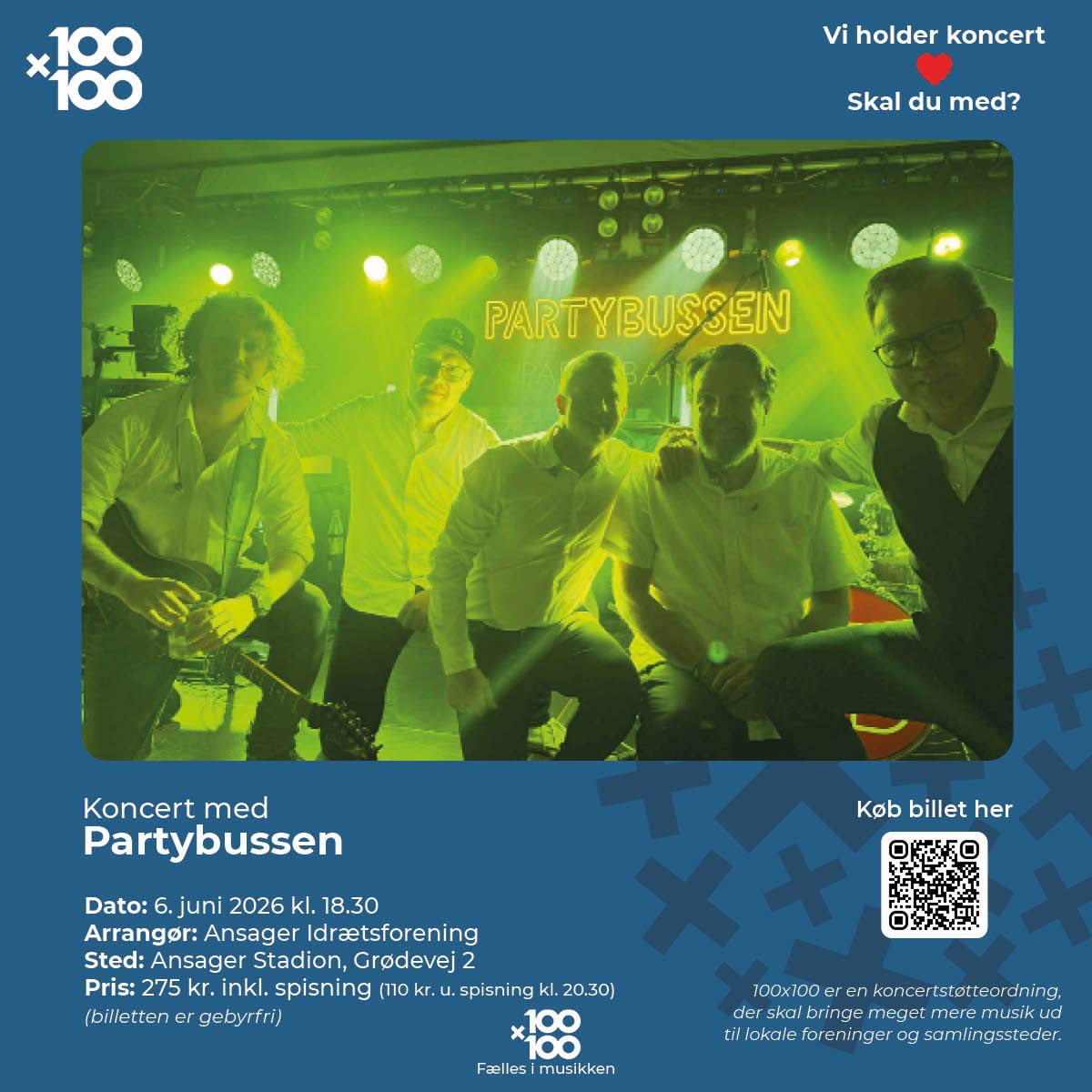 Partybussen klar til fest i Ansager
