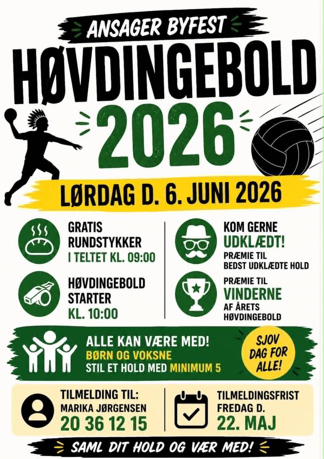 Høvdingebold samler byen til fest