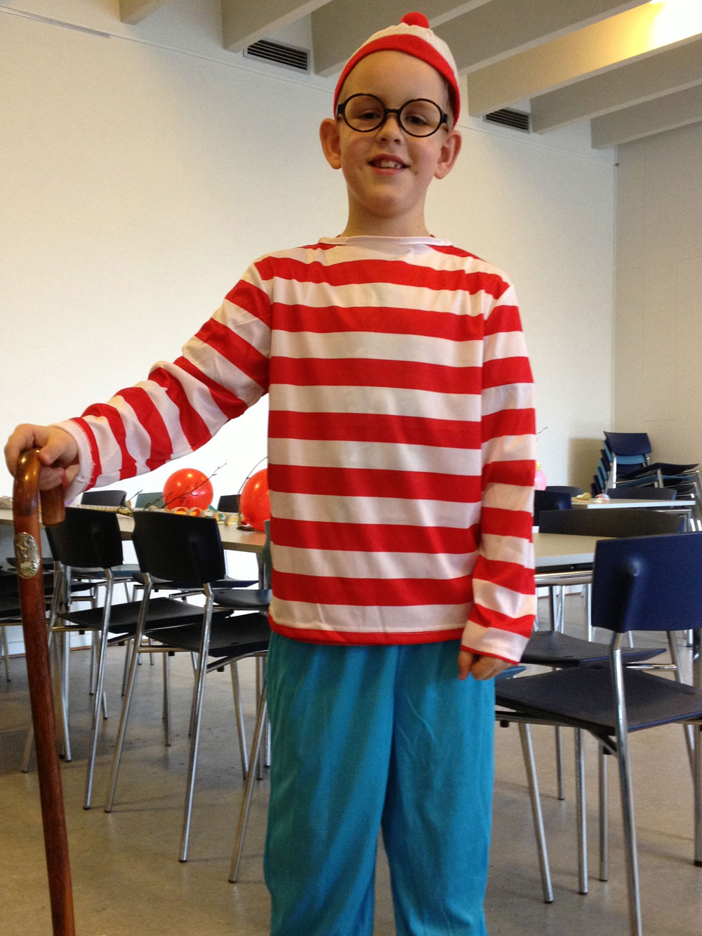 Fastelavnsfest på skolen 2013