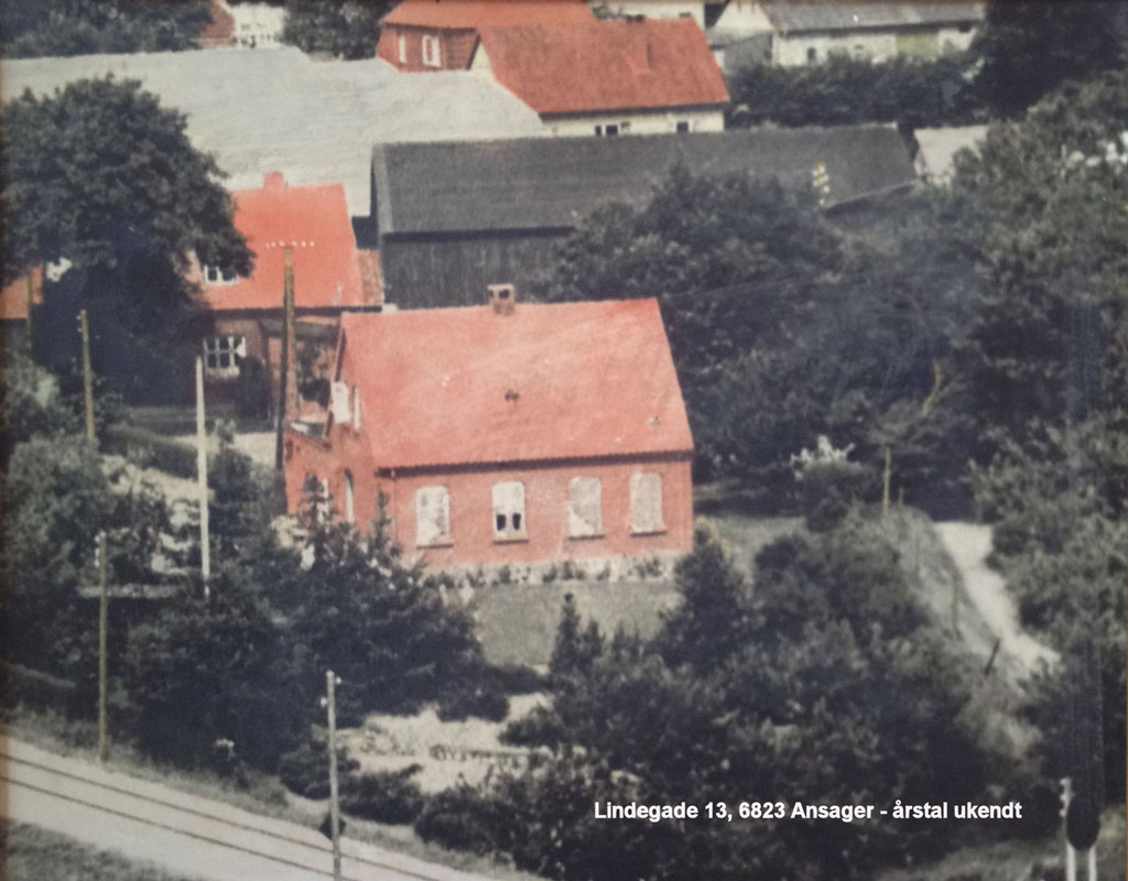 Luftfoto, Lindegade 13