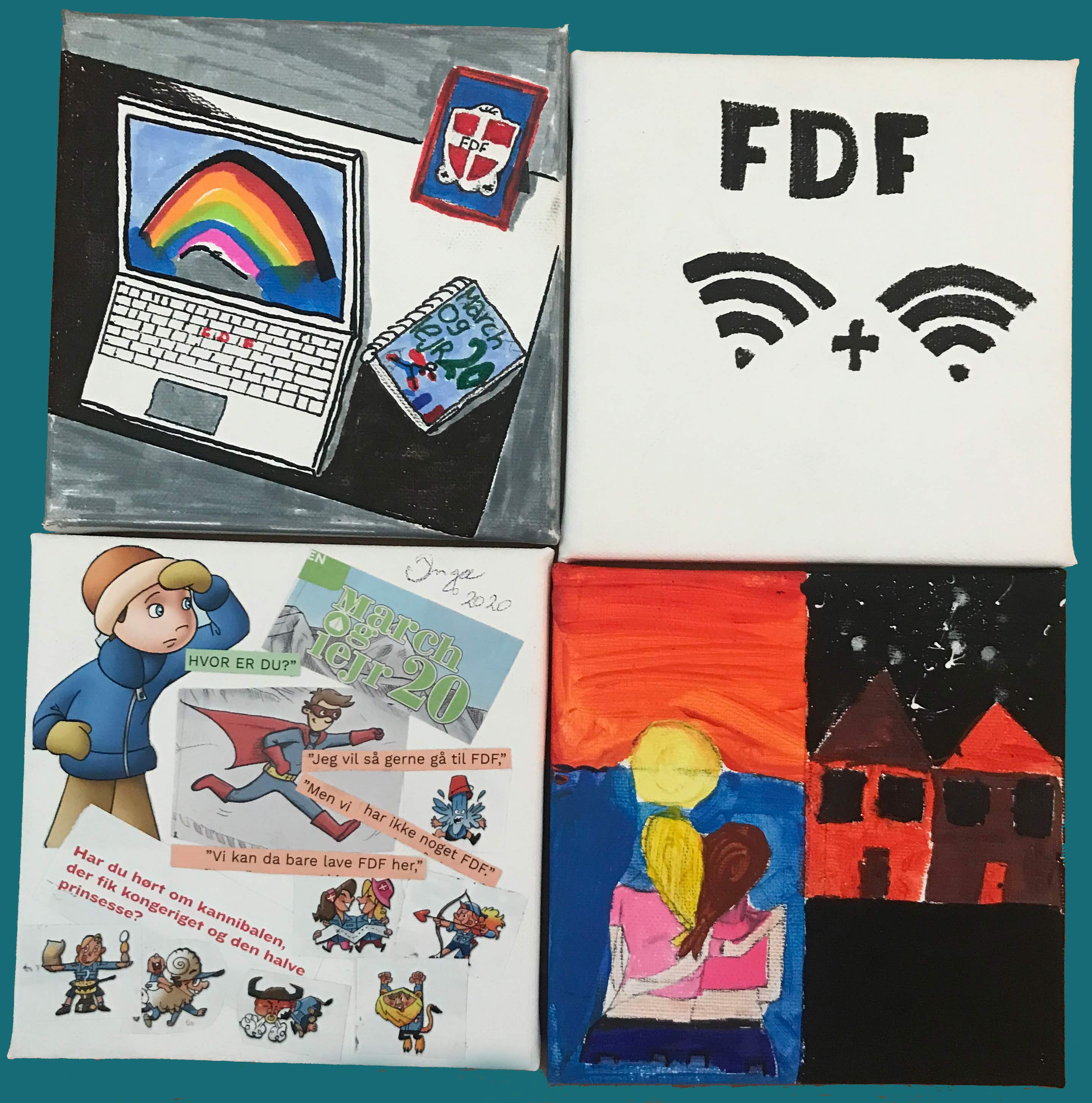 Kom alle vores FDF´ere
