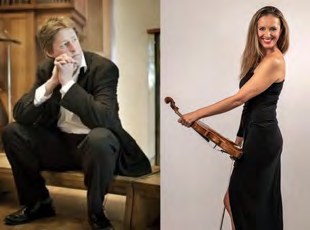 Violinisten Lada Fedorova og organisten Kristian Marius Andersen inviterer til koncert med klassiske værker for violin og klaver fredag 11. september.