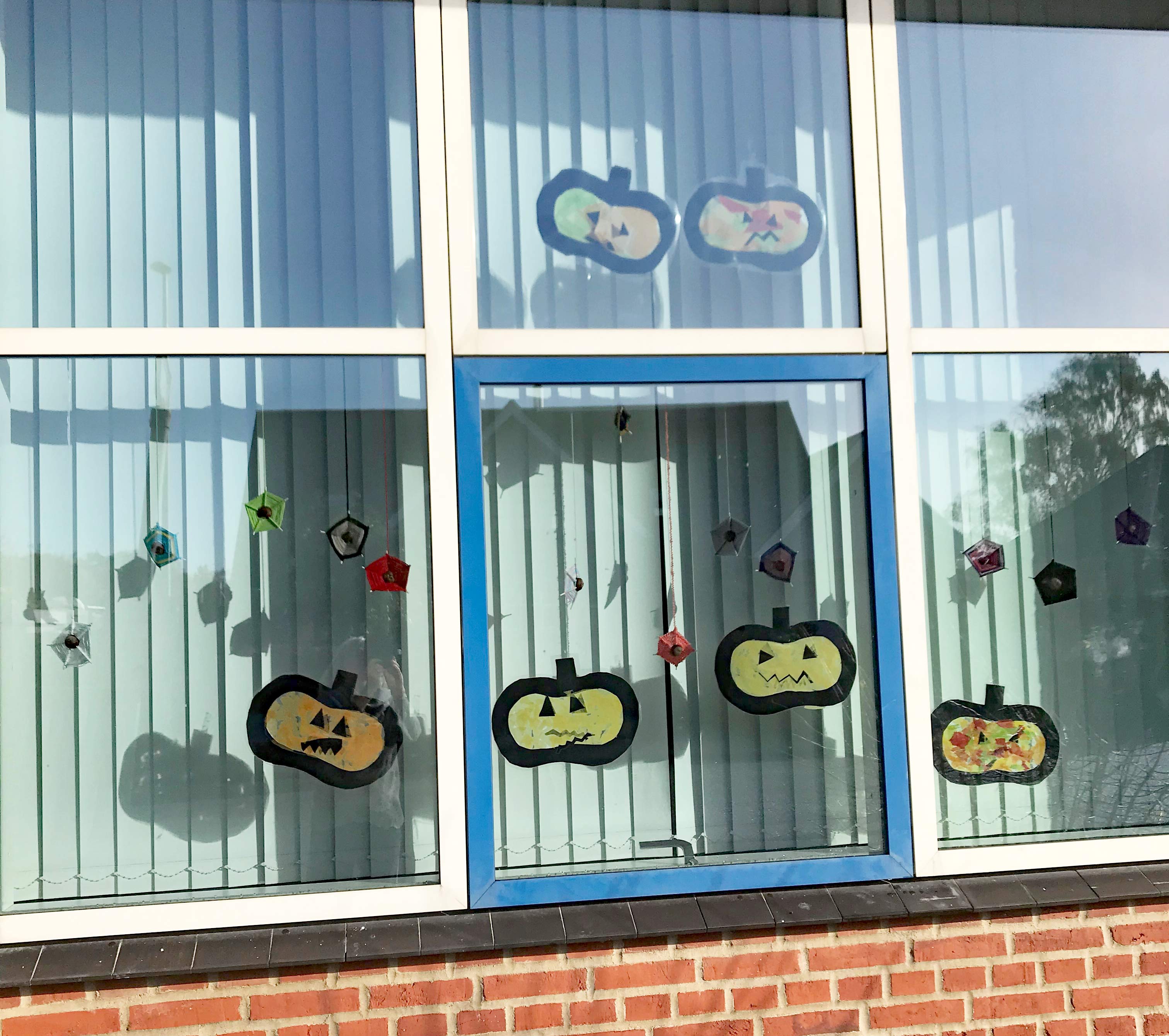 Optakt til halloween på Ansager skole