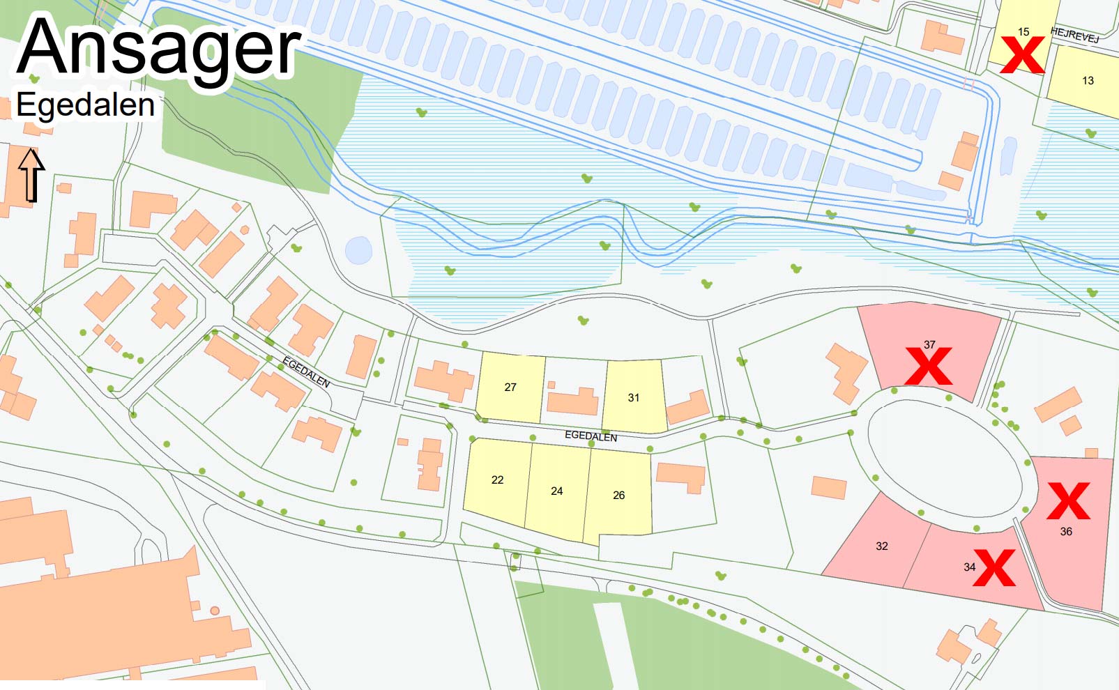 Også i Ansager er der byggeaktivitet. På Egedalen er tre grundejere klar til første spadestik i år. På Hejrevej er der planlagt et enkelt parcelhusbyggeri med byggestart i år udover de 25 boliger, som Alfabo holder rejsegilde på allerede den 16. juni 2020