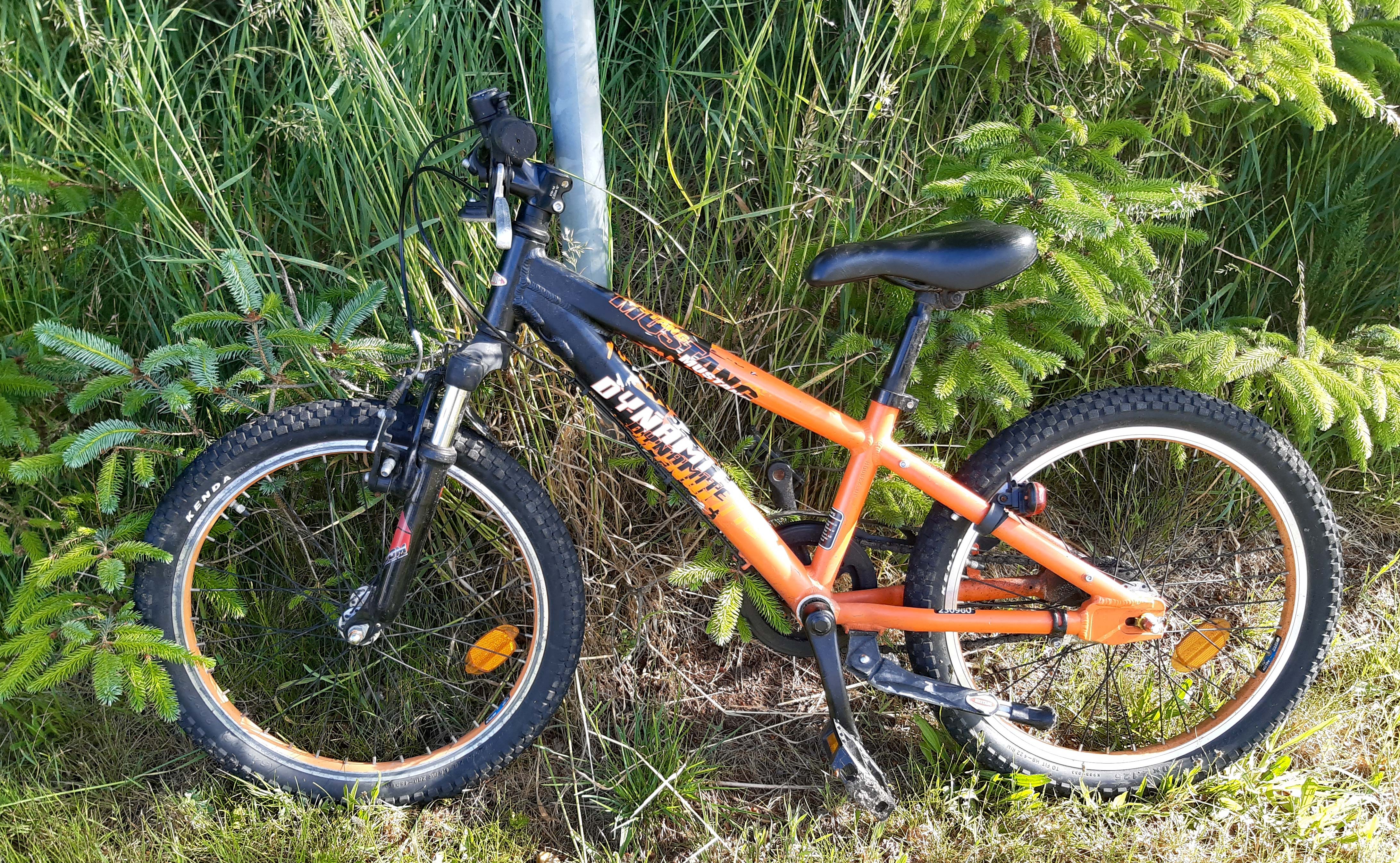 Barnecykel fundet i Kvie