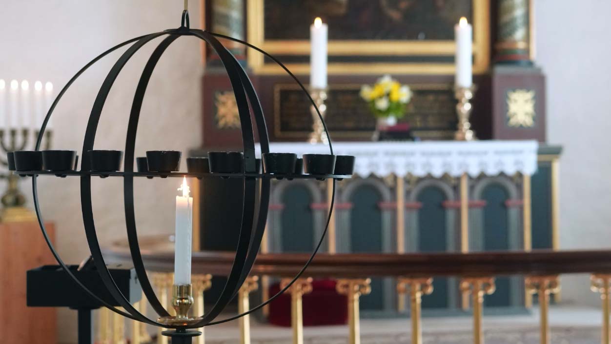 Andagt påskesøndag i Ansager Kirke