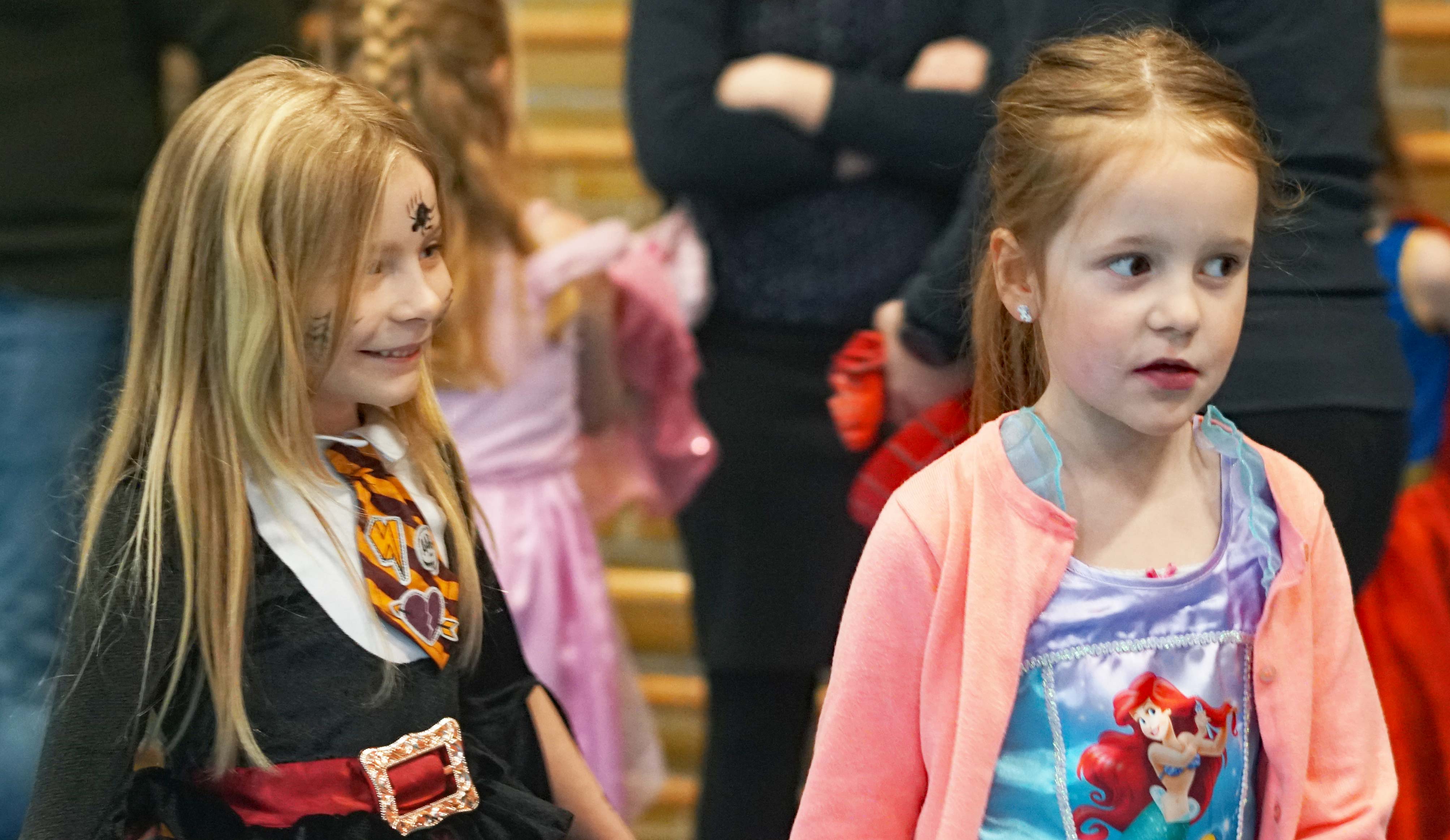De fineste, farligste og mest kreative kostumer blev fundet frem til fastelavnsfesten på Ansager skole