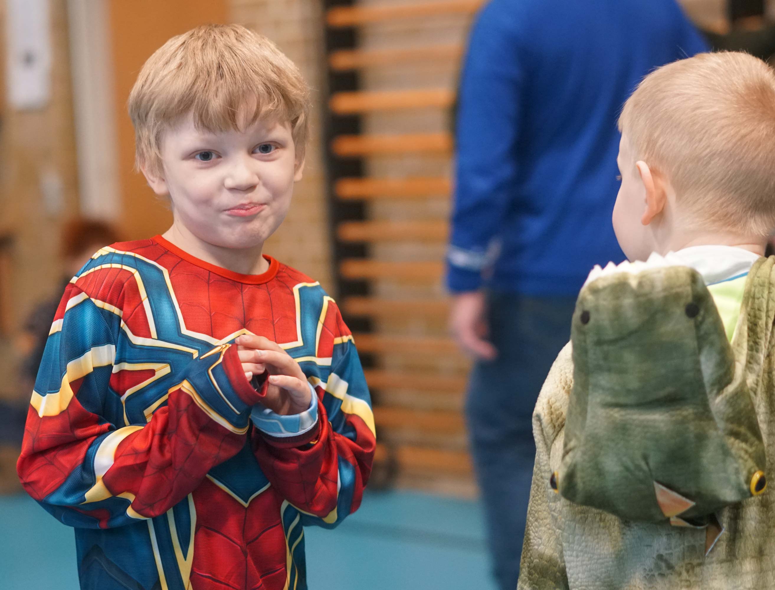 De fineste, farligste og mest kreative kostumer blev fundet frem til fastelavnsfesten på Ansager skole