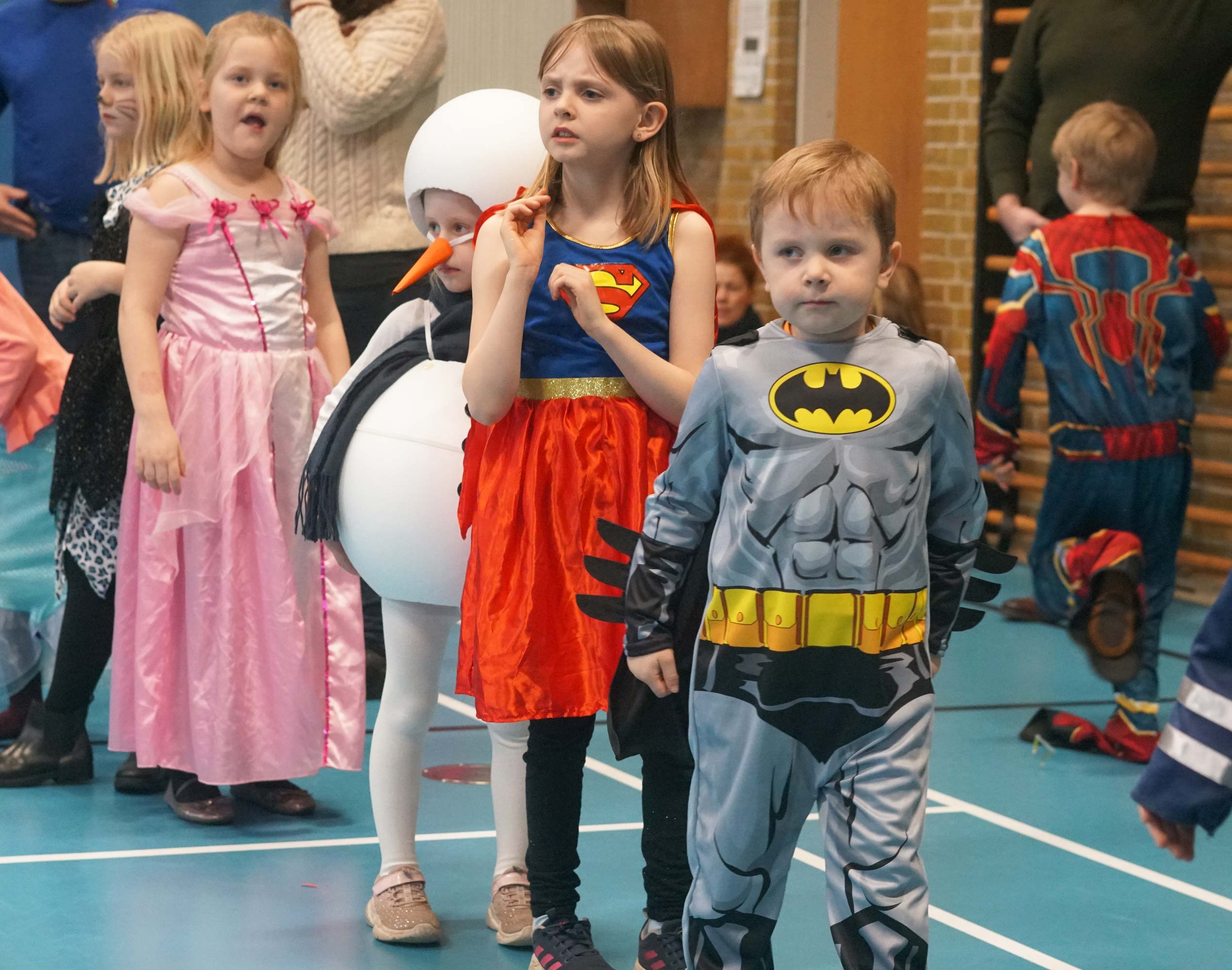 De fineste, farligste og mest kreative kostumer blev fundet frem til fastelavnsfesten på Ansager skole