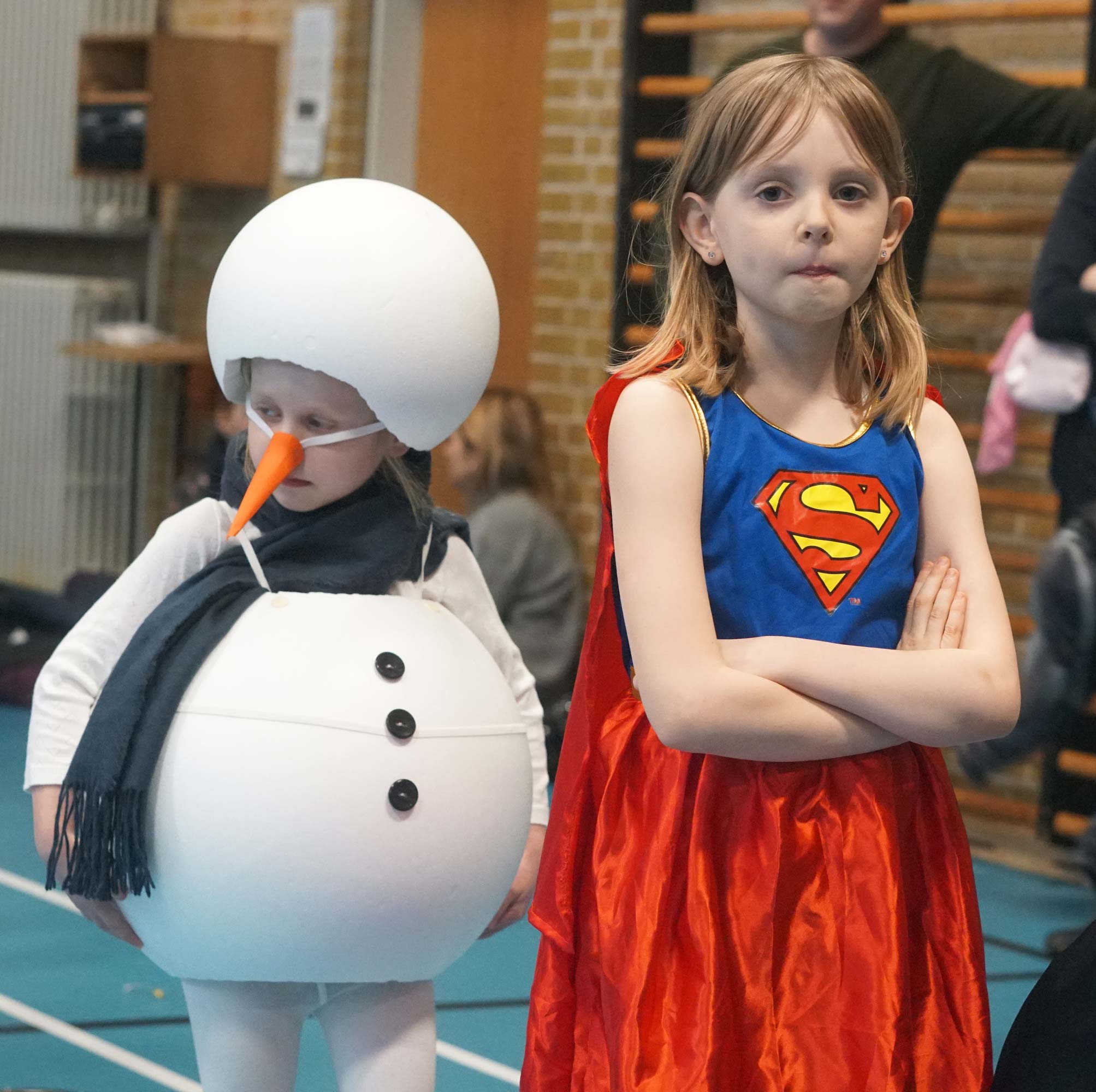 De fineste, farligste og mest kreative kostumer blev fundet frem til fastelavnsfesten på Ansager skole