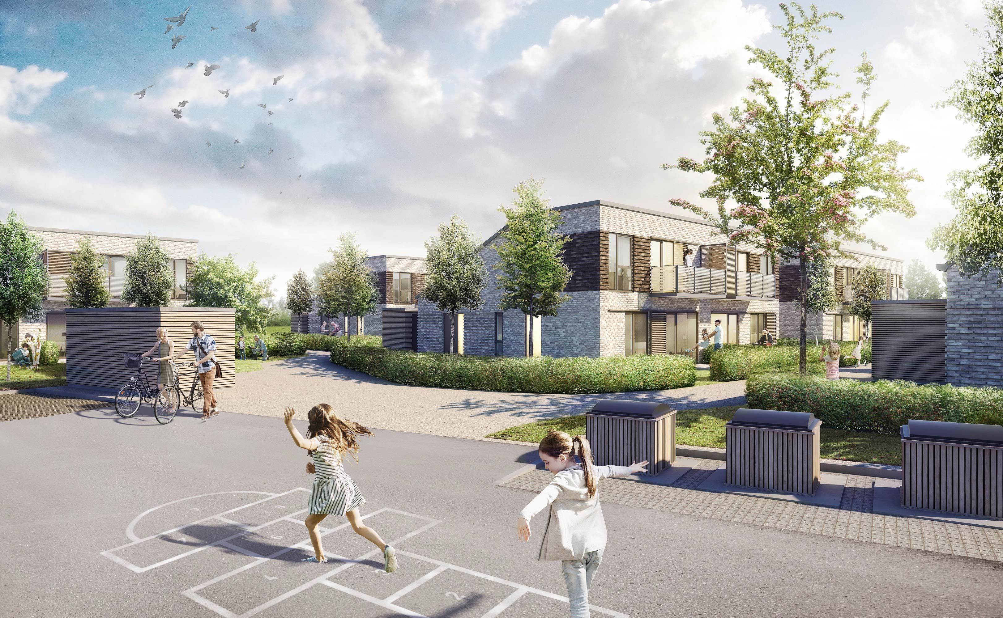25 nye noligforenings lejligheder opføres i 2020 på Hejrevej i Ansager