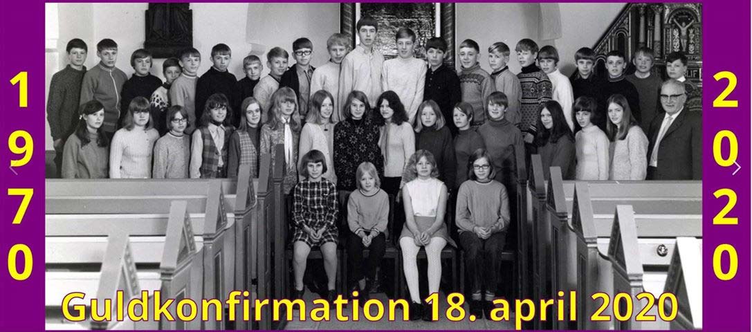 Blev du konfirmeret i 1970 af Pastor Hvas?