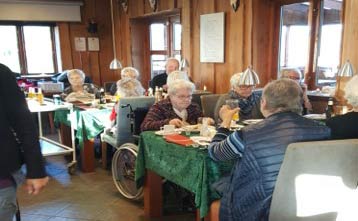 Julefrokost i jagthytten