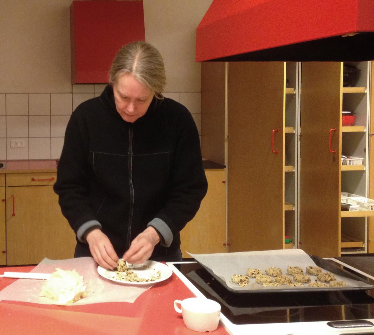 Kvaliteten af de hjemmebagte kransekager vurderes