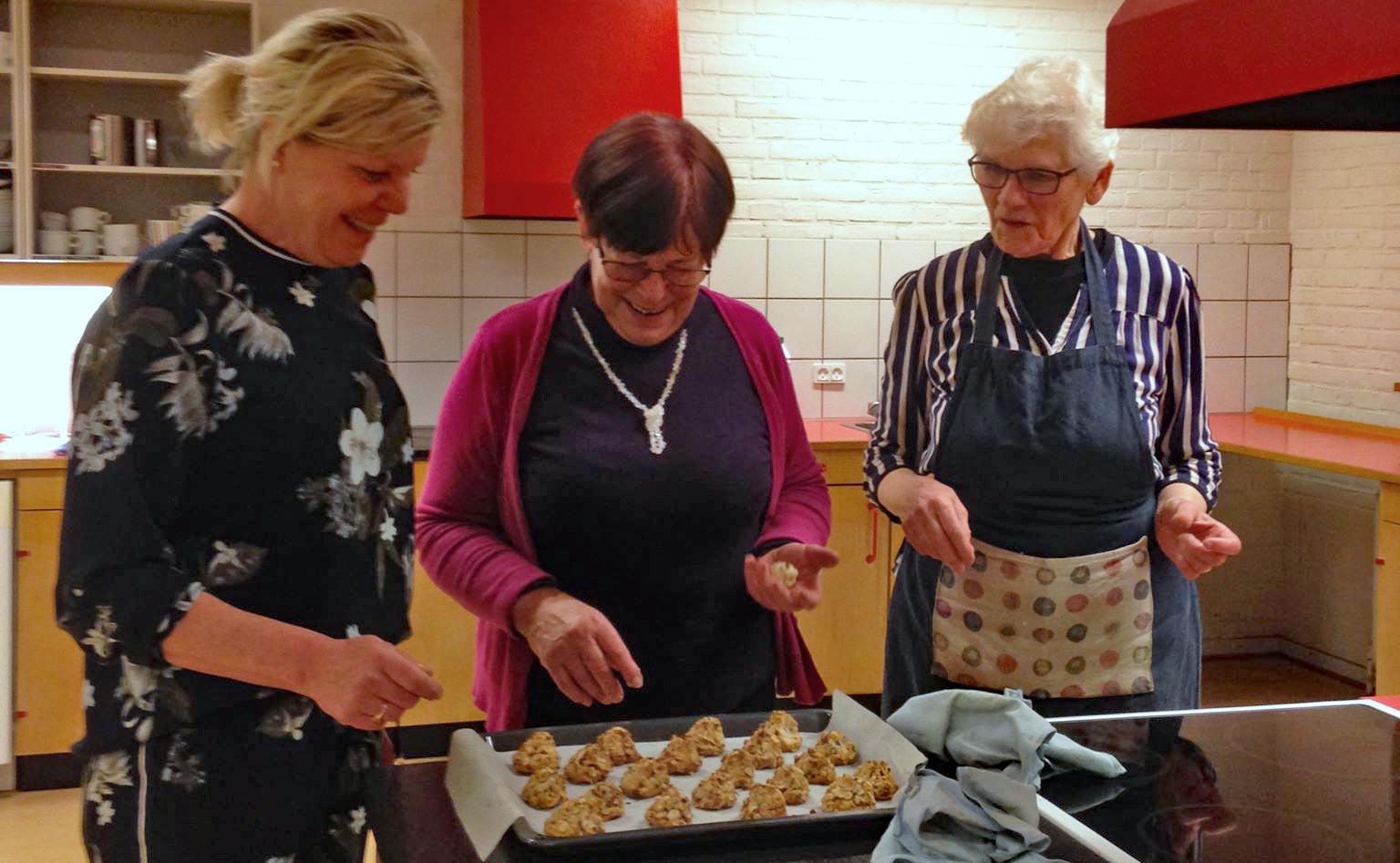 Kvaliteten af de hjemmebagte kransekager vurderes
