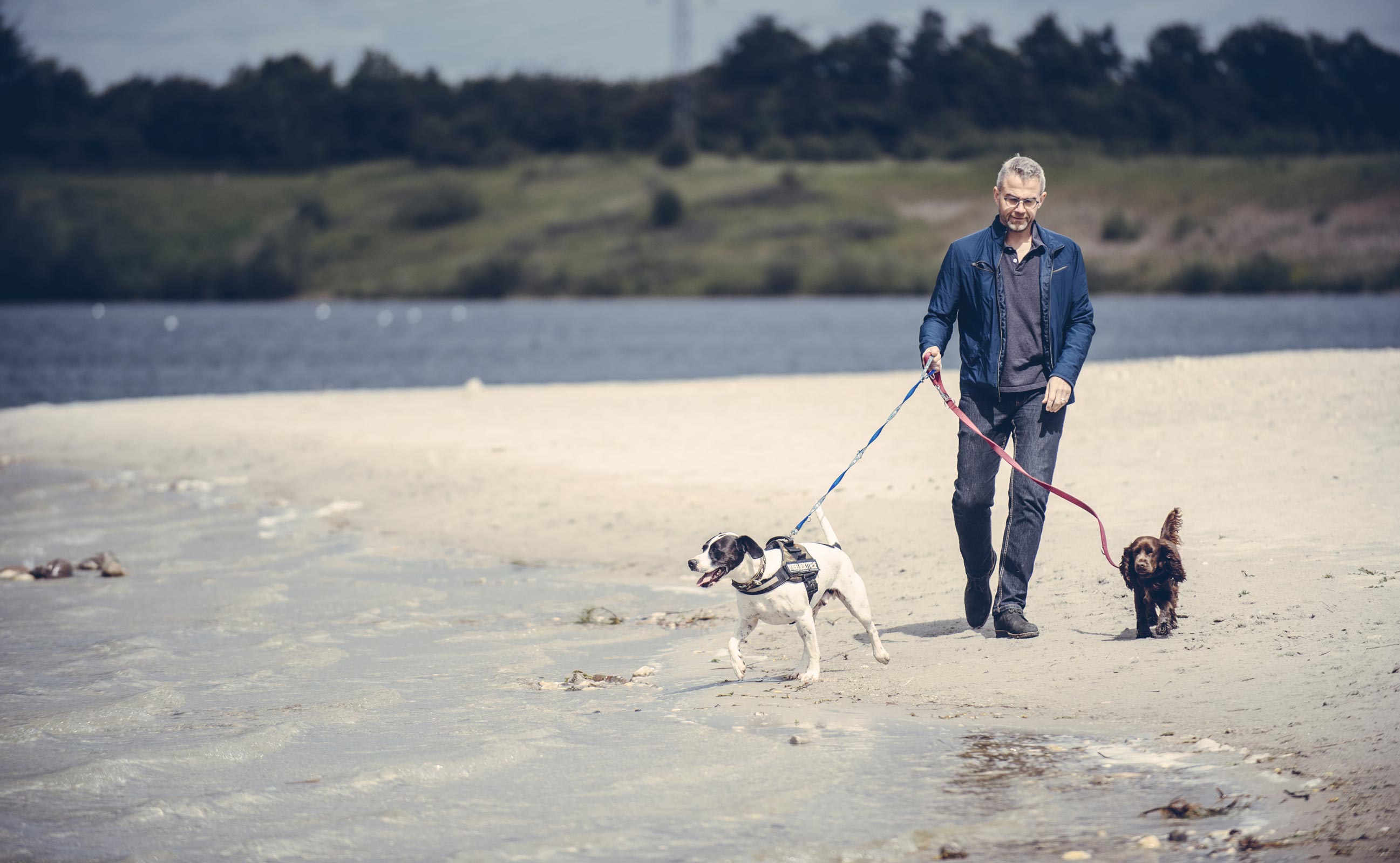 Fra 1. april skal hunden have snor på, når den er med på stranden