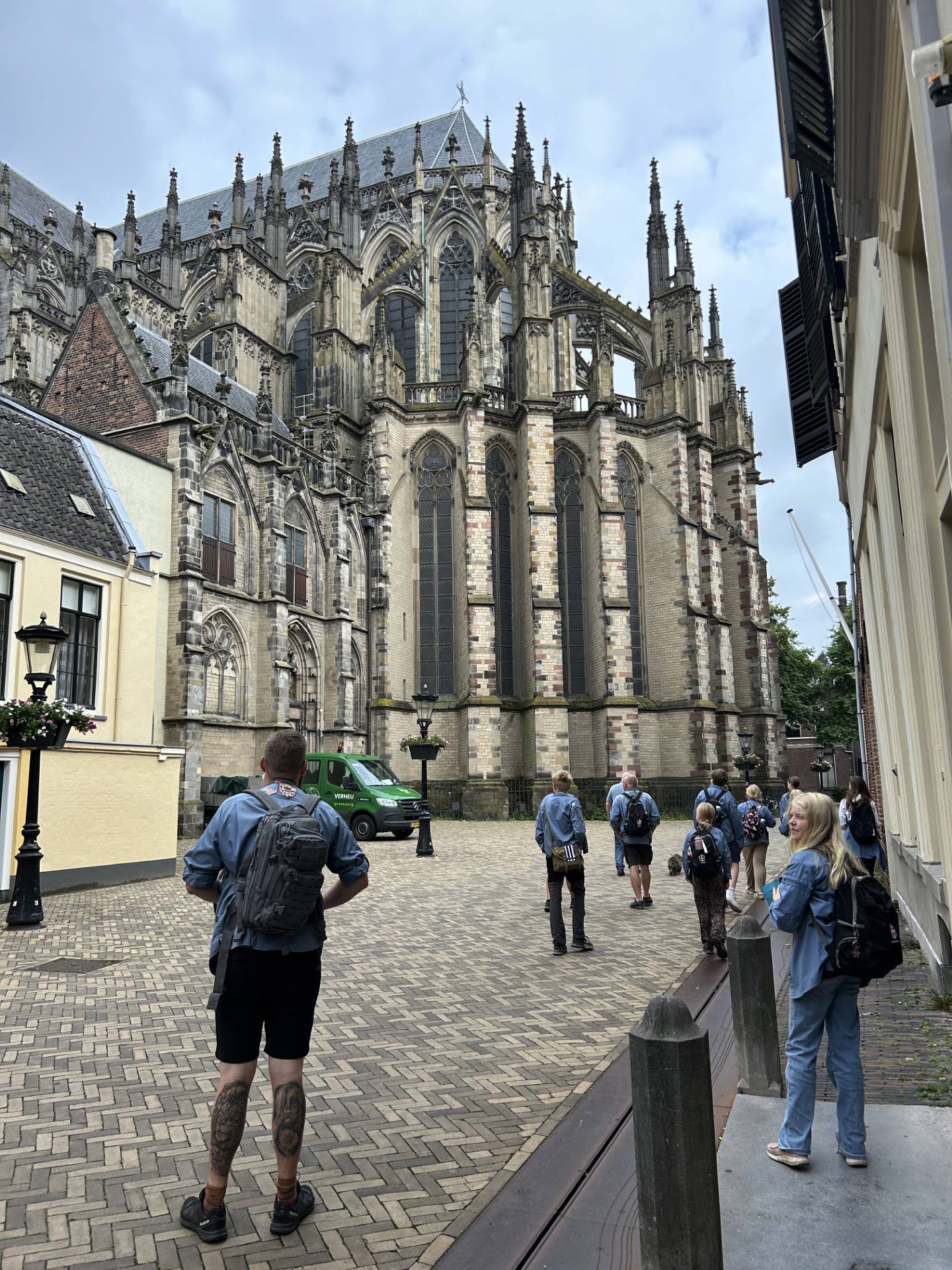 Onsdagens besøg ved St. Martin’s Cathedral i Utrecht – en imponerende og smuk oplevelse, vi alle nød