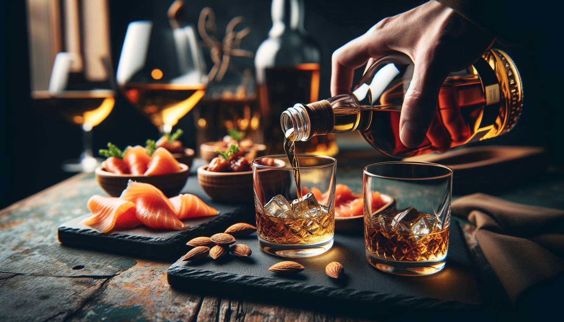 Ekstra Whiskybar i april