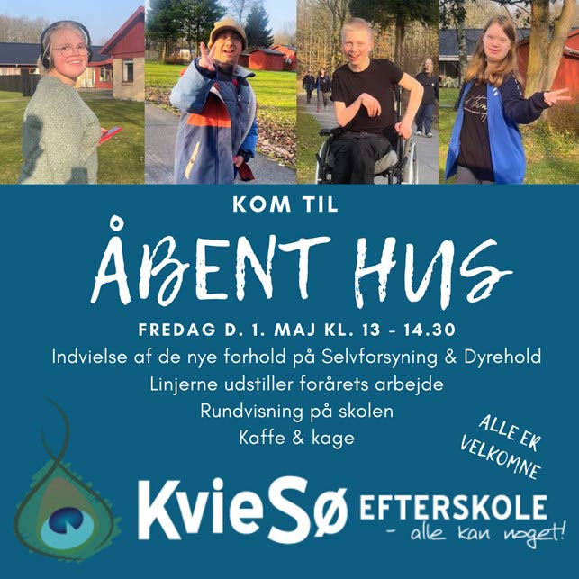 Åbent hus på Kvie Sø Efterskole