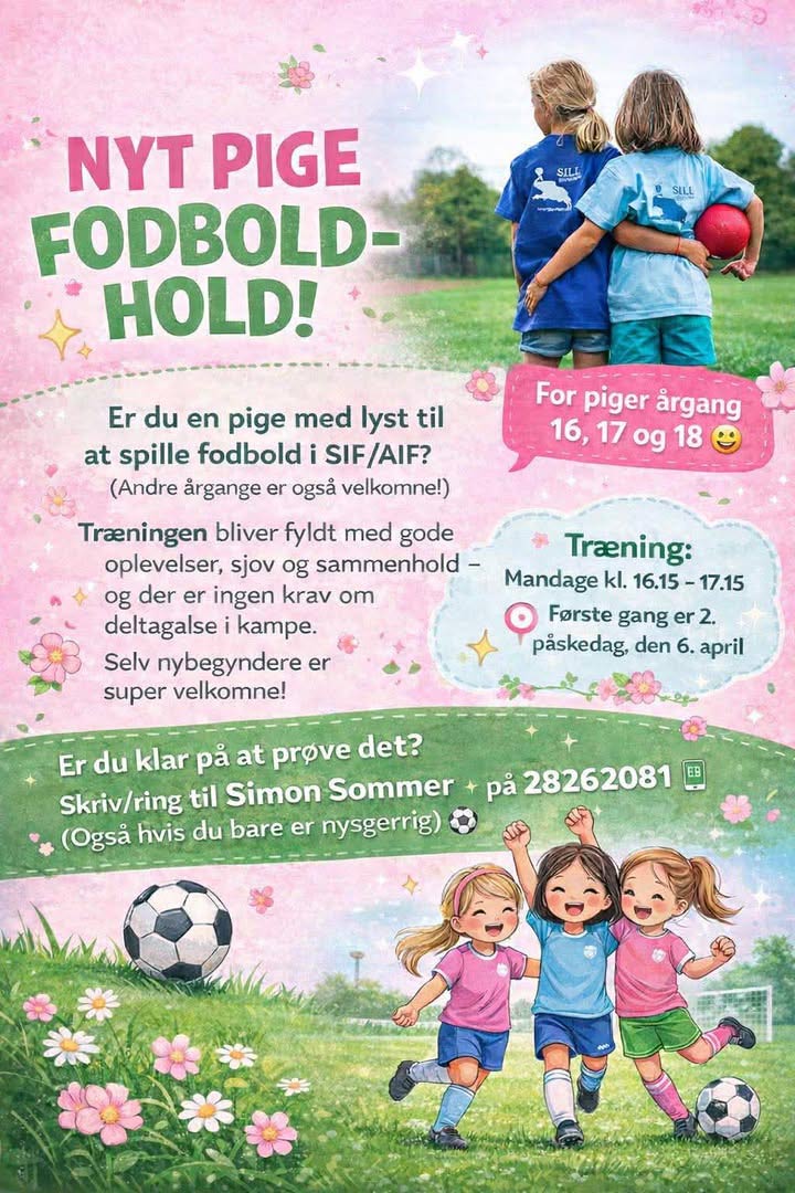 Nyt pigehold starter i SIF/AIF