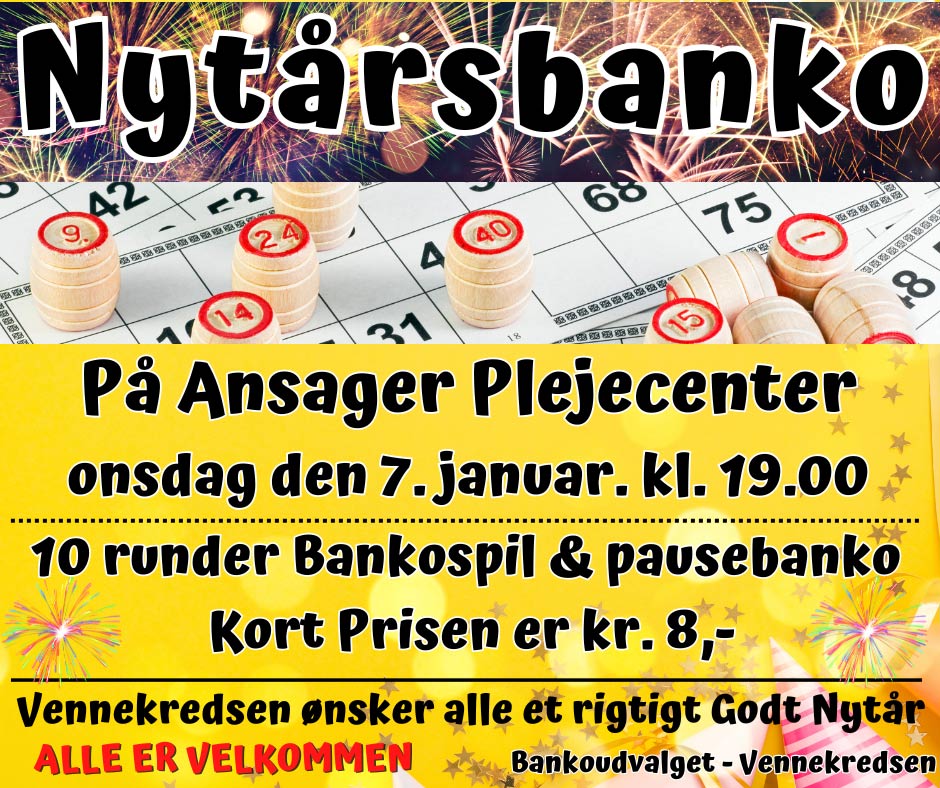 Årets første bankospil i Ansager