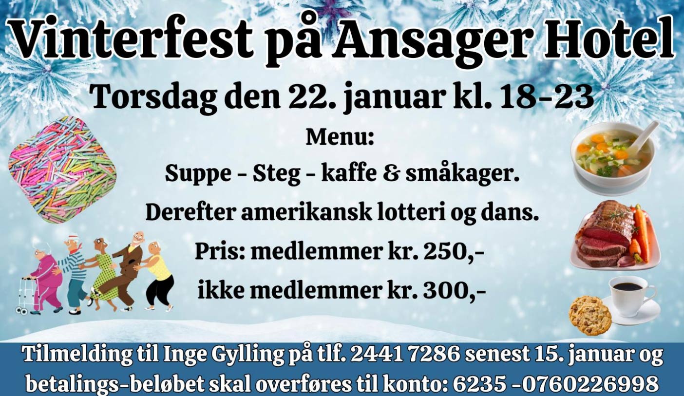 Vinterfest på Ansager Hotel