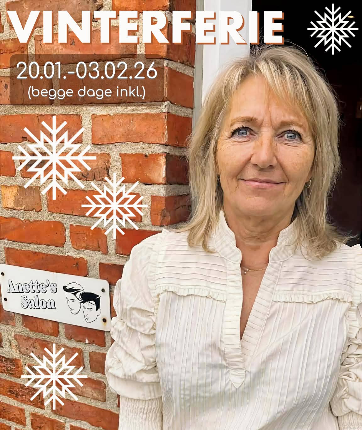 Vinterferie hos Anette’s Salon