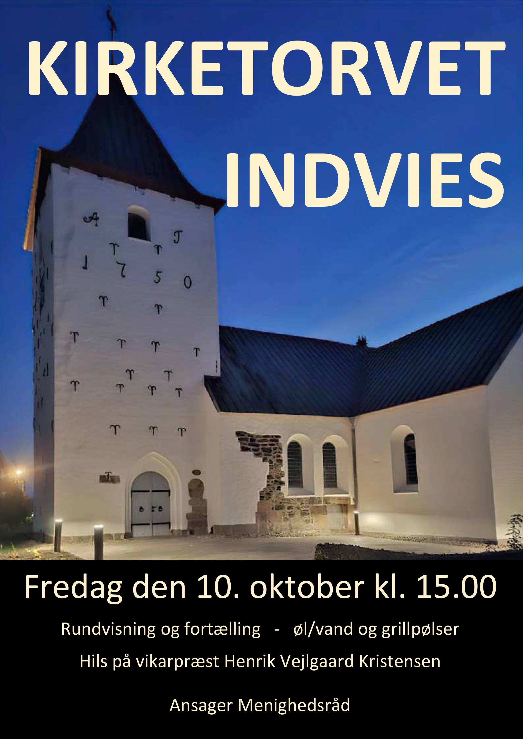 Kirketorvet indvies med lys og liv