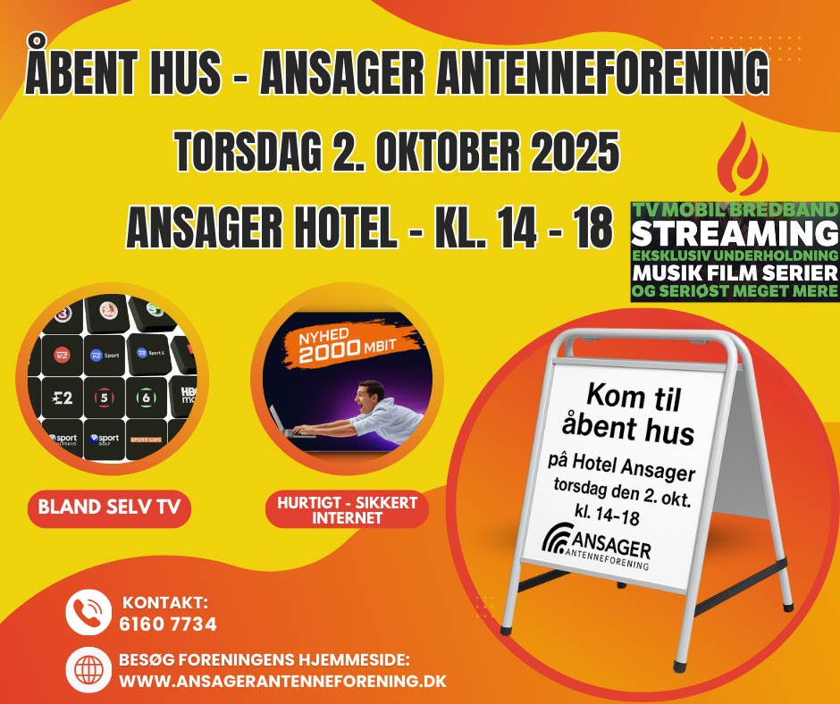 Åbent Hus hos Ansager Antenneforening