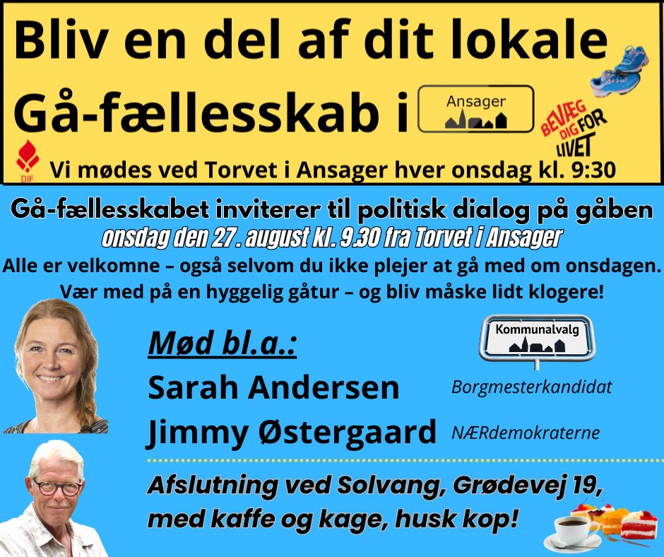 Politisk dialog på gåtur i Ansager