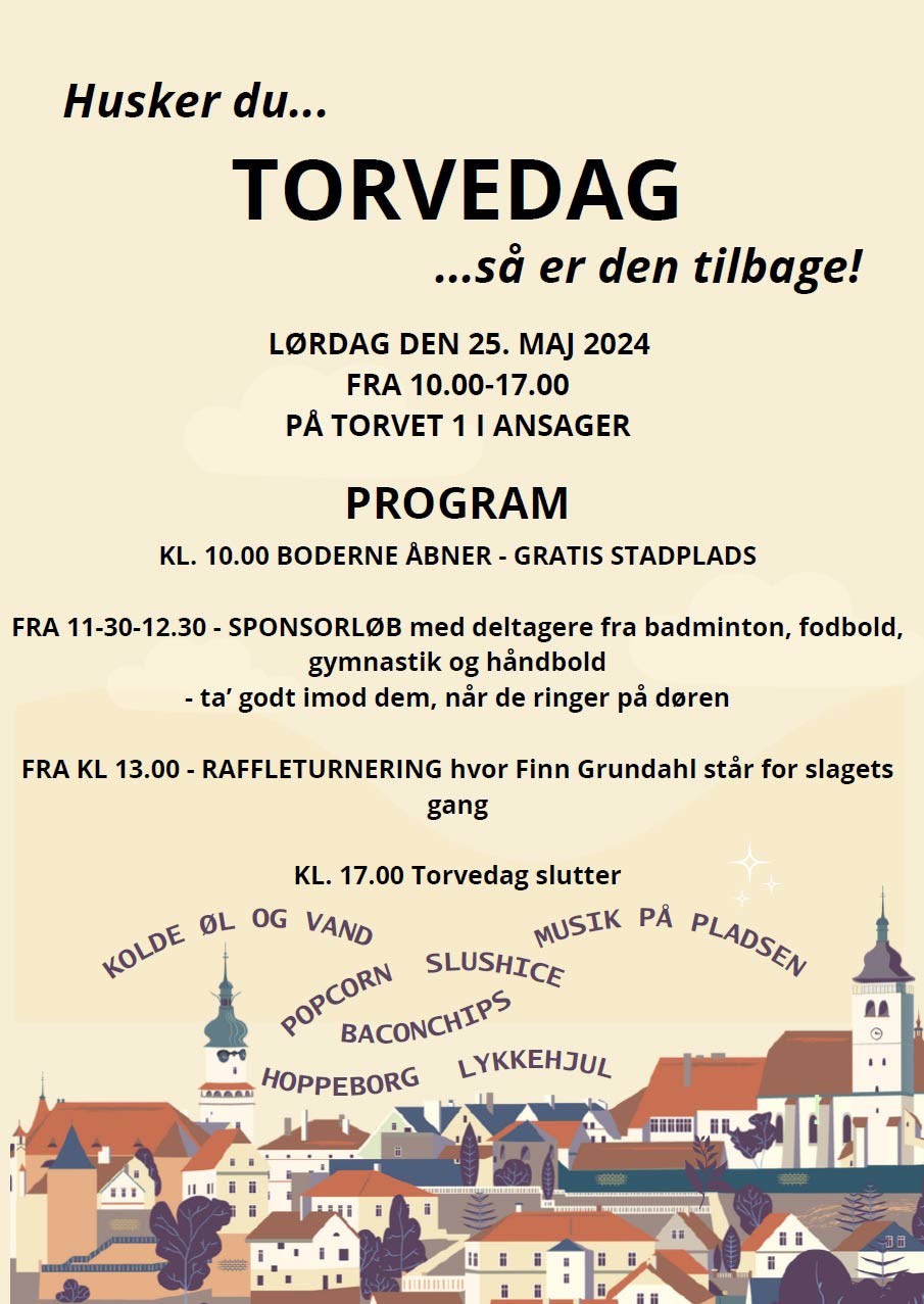 Oplev Torvedag i Ansager