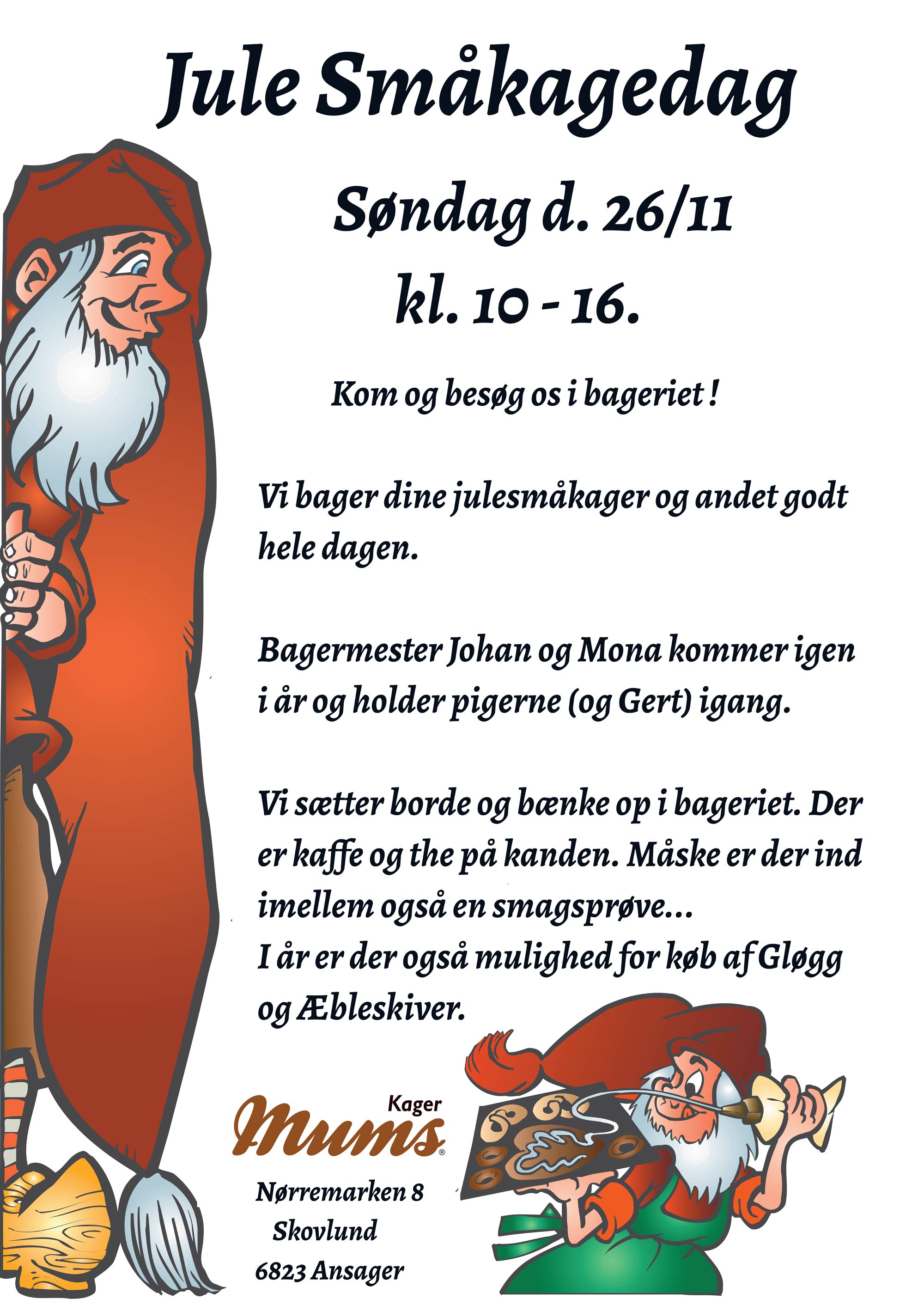 Julesmåkagedag