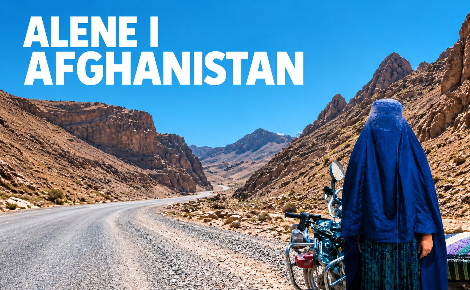 Hanne tog alene på motorcykel gennem Afghanistan
