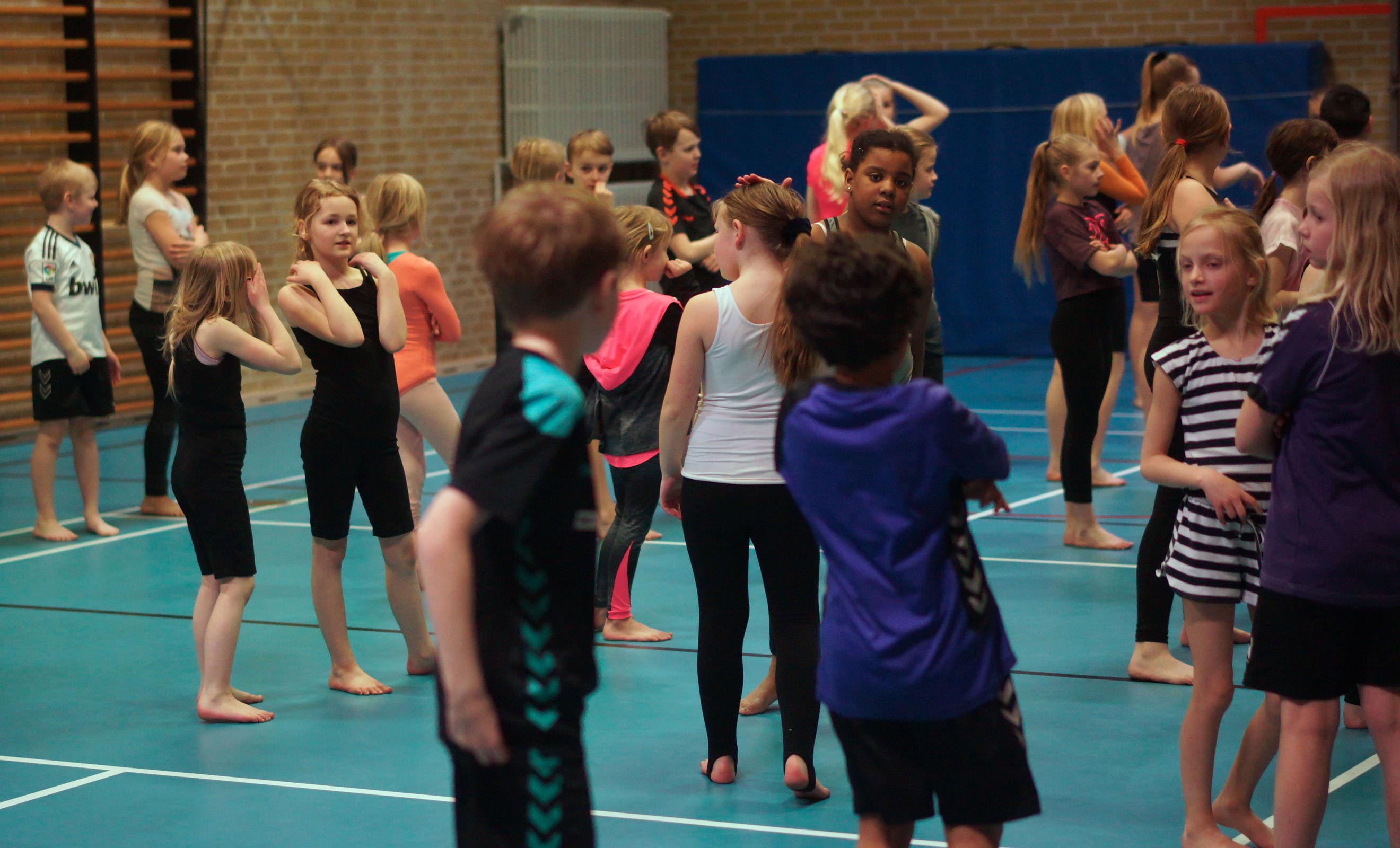 Springnat på Ansager skolen for 1-5 klasse