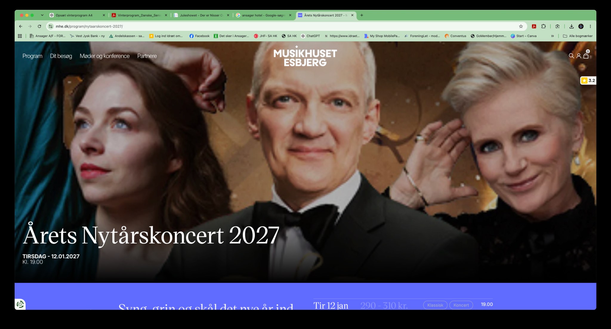Billede fra Danske Seniorer Ansager-Skovlunds vinterprogram 2026–2027.