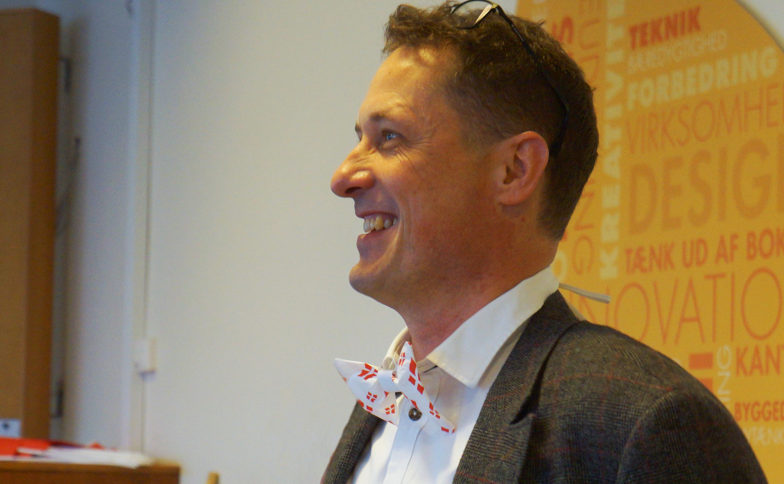 Skolen fejrer Lars på hans 50 års fødselsdag