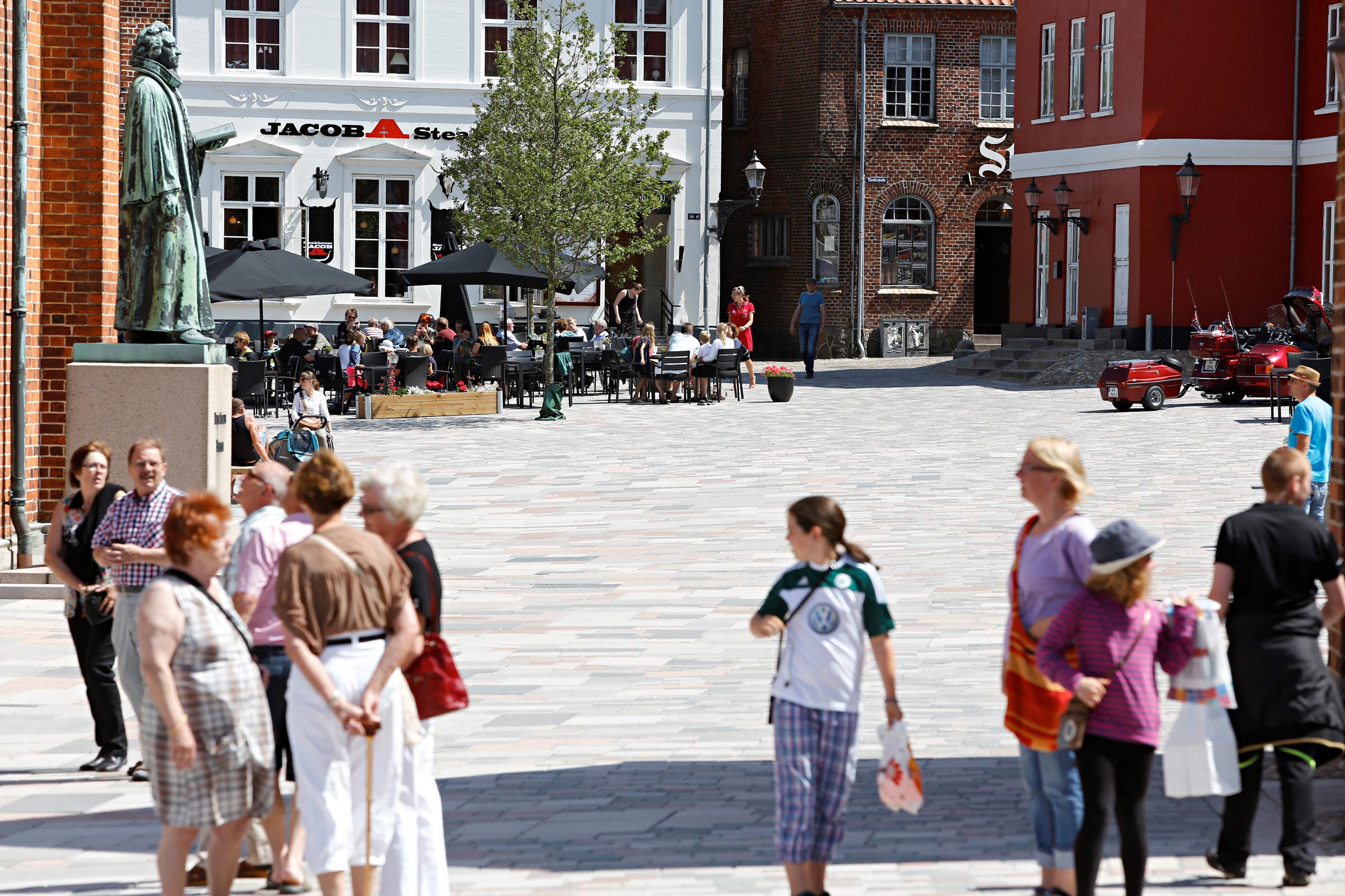 Domkirkepladsen i Ribe