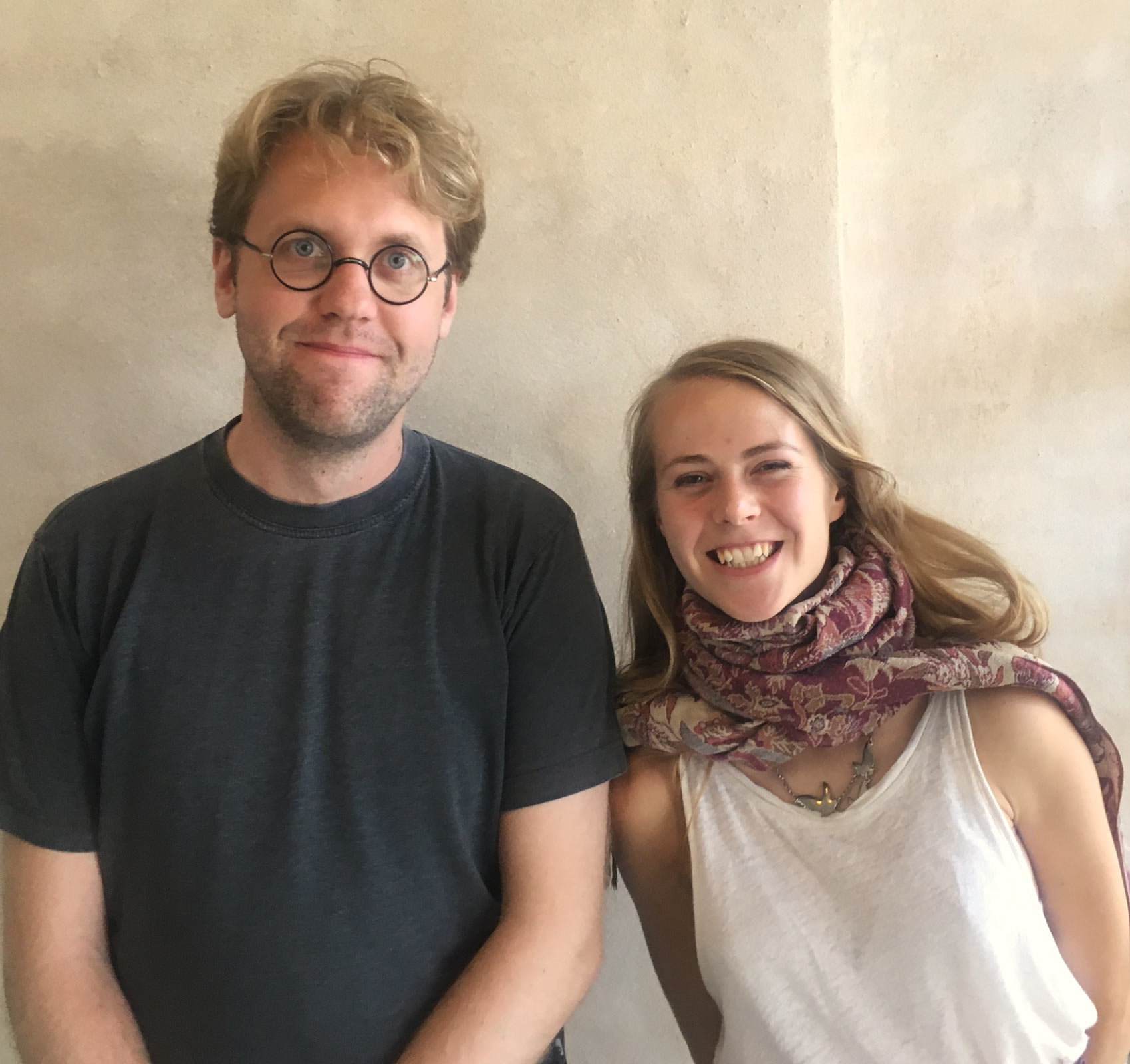 Thilde Fjord Madsen og Martin Lau i Ansger Kirke fredag den 1. september 2017 om aftenen kl. 23.00
