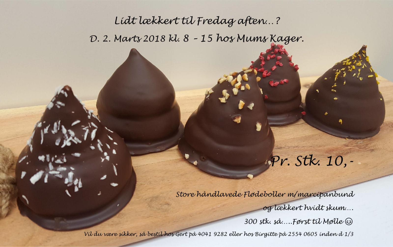 Lidt lækker til fredag aften?