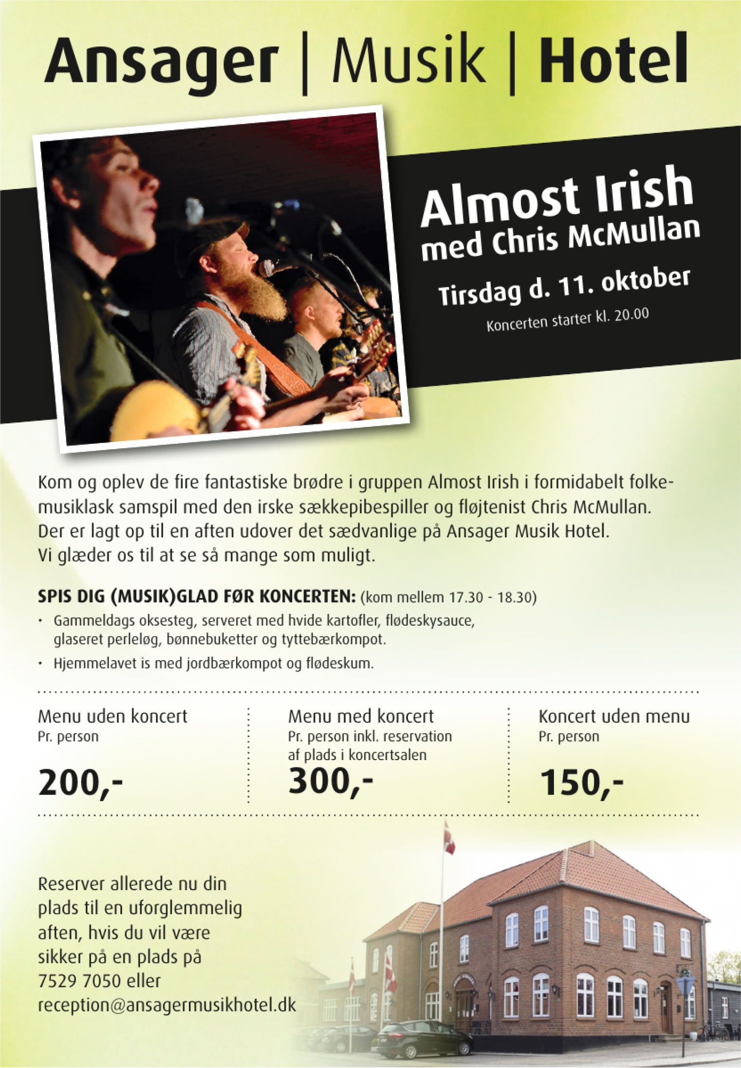Almost Irish med Chris McMullan