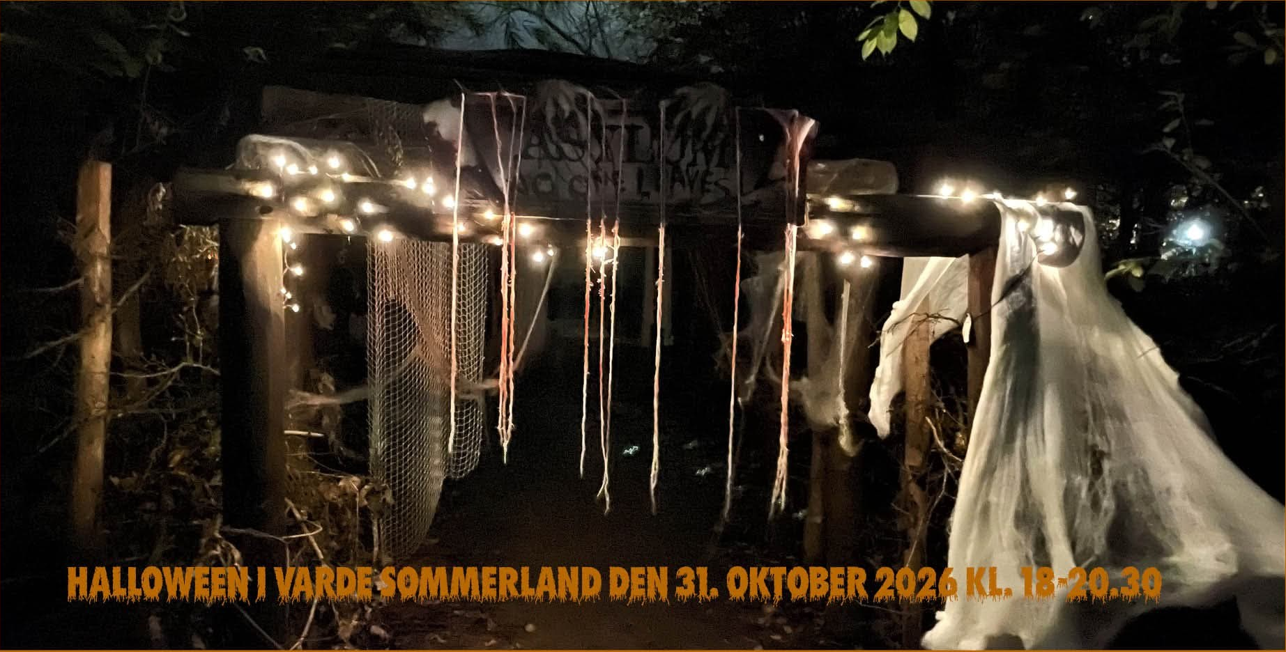 Fem grader af uhygge til Halloween i Varde Sommerland