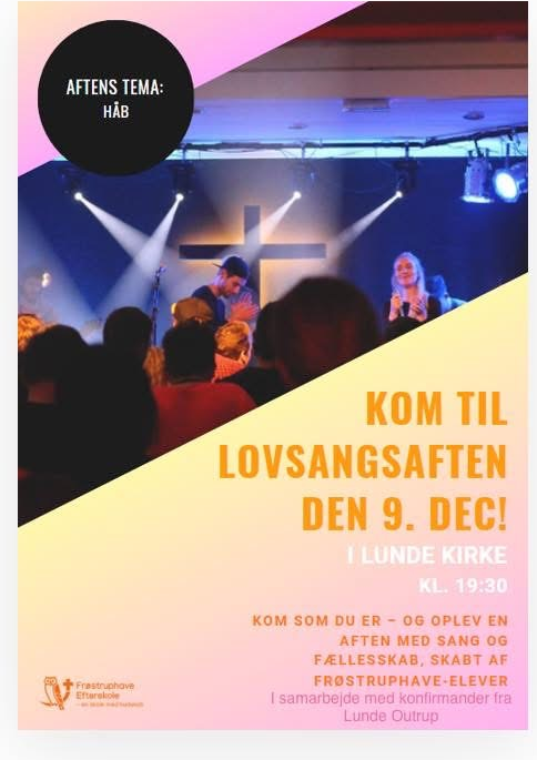 Lovsangsaften med håb og fællesskab