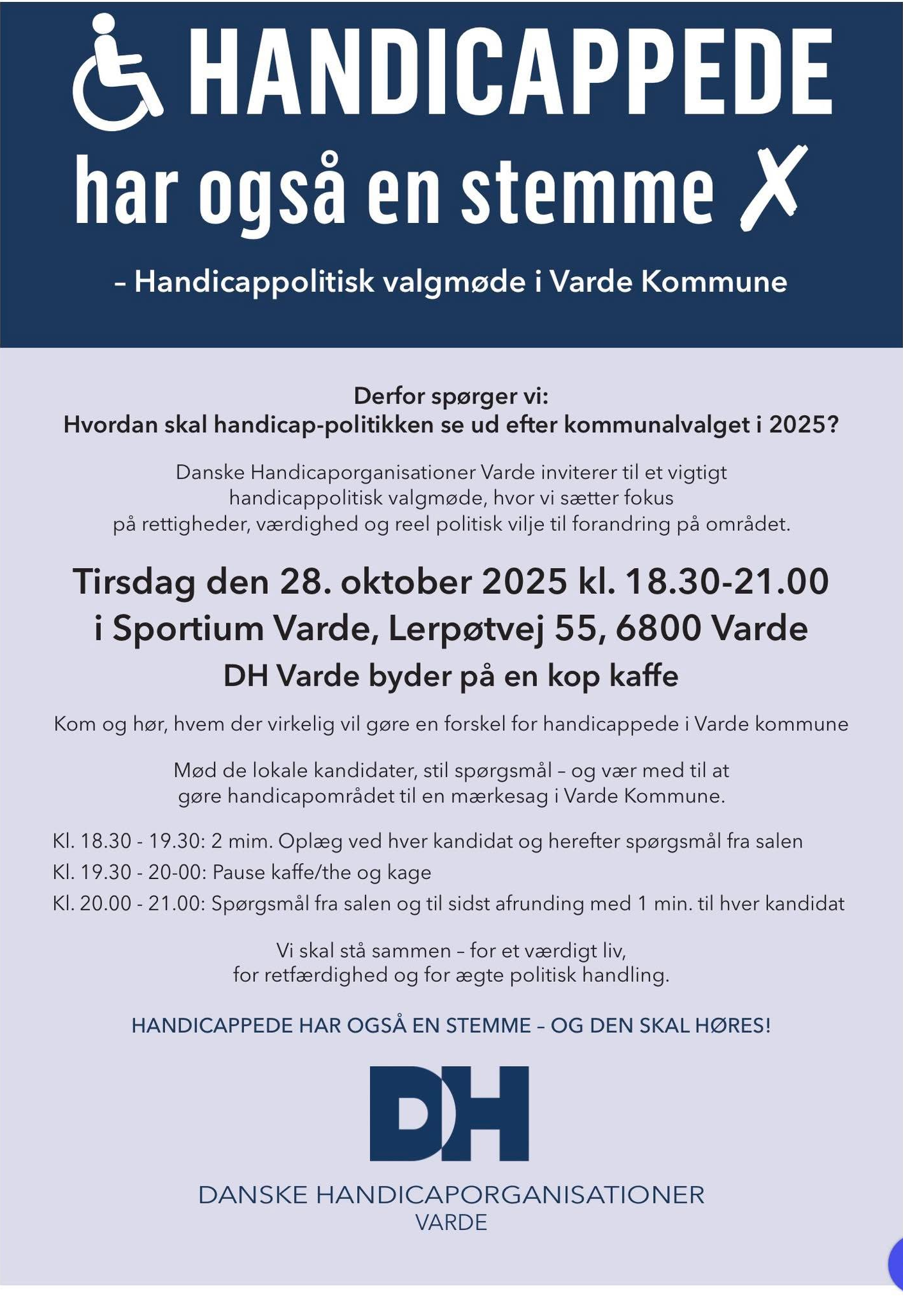 Handicappedes stemme i Varde kommune