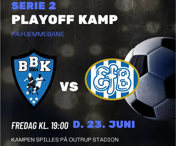 Playoff kamp Blåbjerg BK-EFB