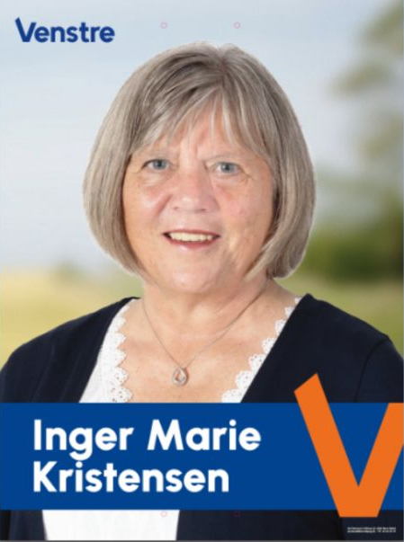 Kandidat til KV25 - Venstre – Inger Marie Kristensen