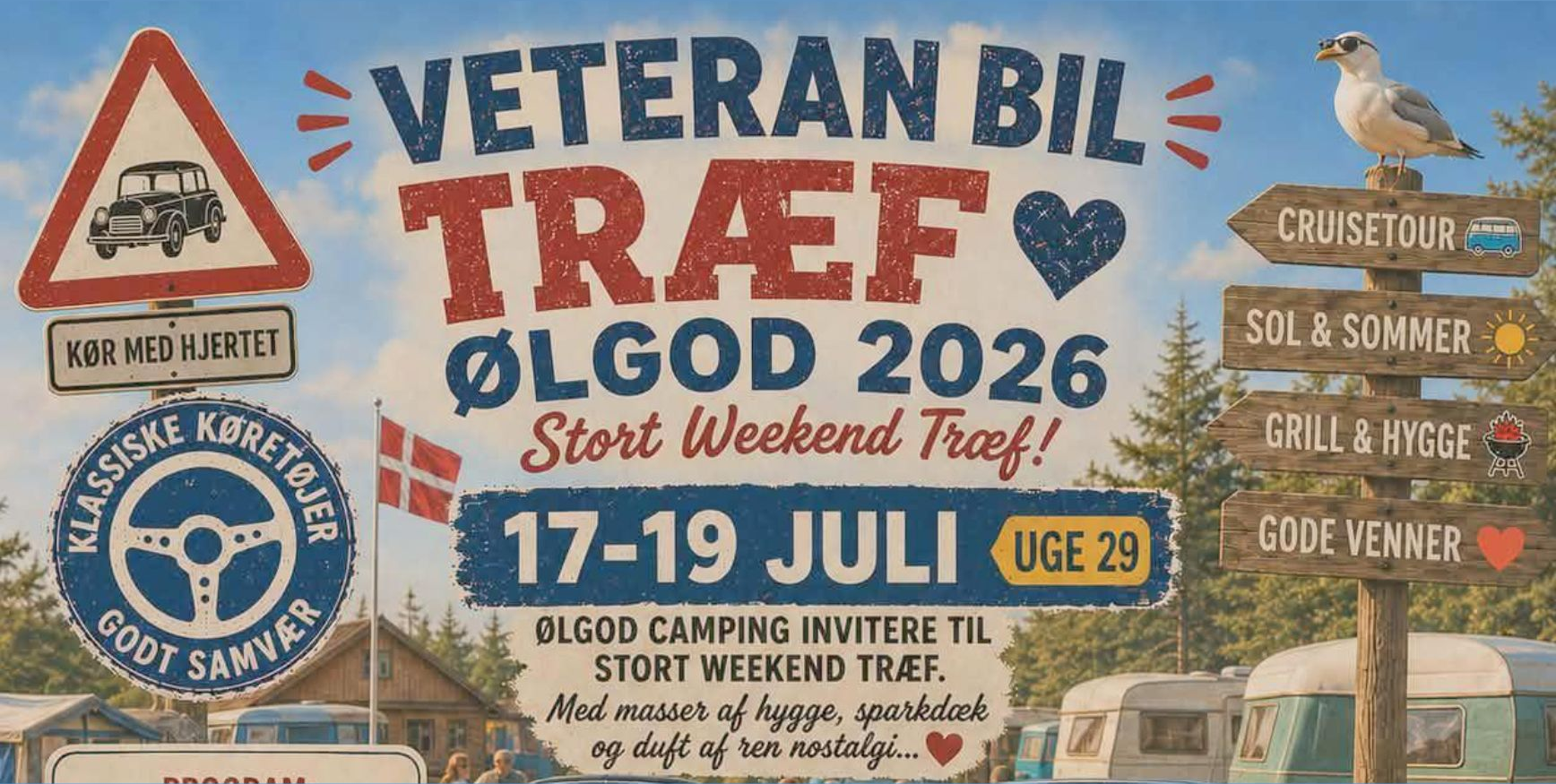 VETERANBILTRÆF I ØLGOD 2026